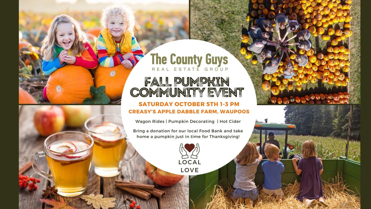 Fall Pumpkin Community Event