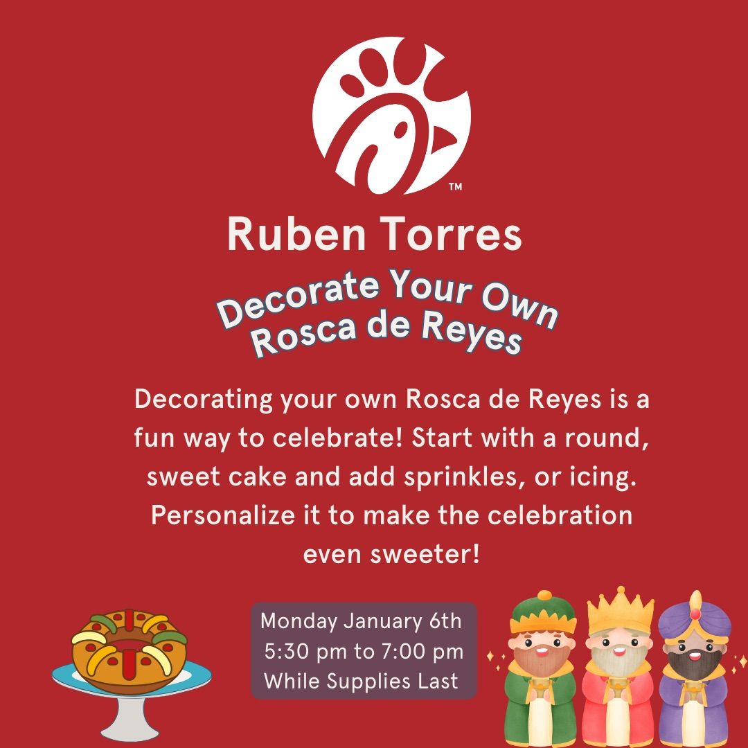 Decorate Your Own Rosca De Reyes