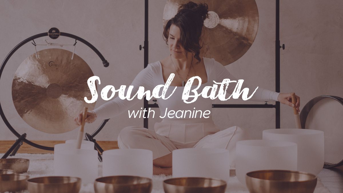 Sound Bath with Jeanine