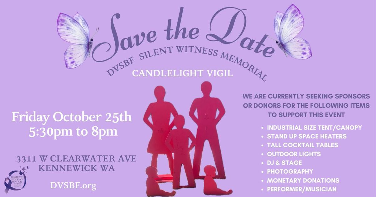 DVSBF - Silent Witness Memorial & Candlelight Vigil