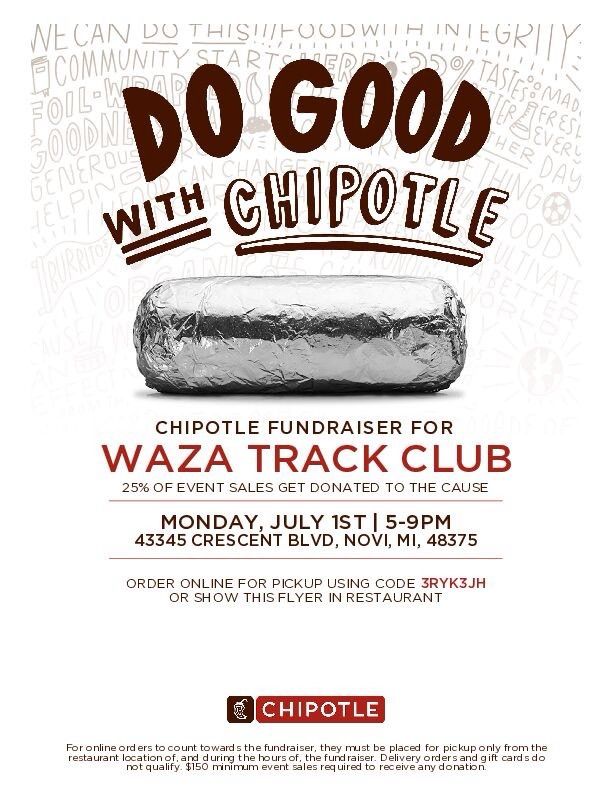 SAVE THE DATE \ufffd Chipotle Fundraiser