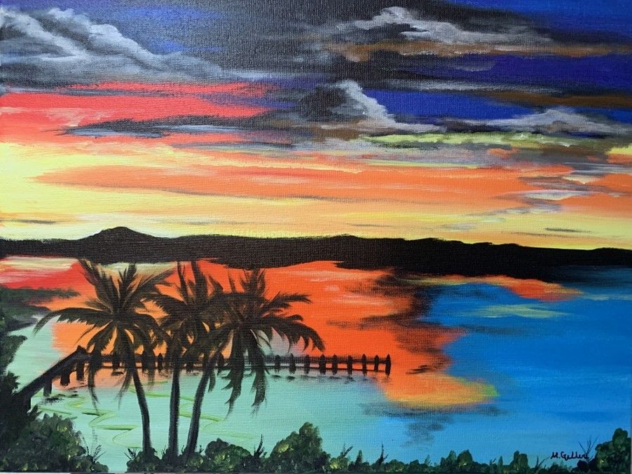 Class: Tropical Sunset Painting with Michele