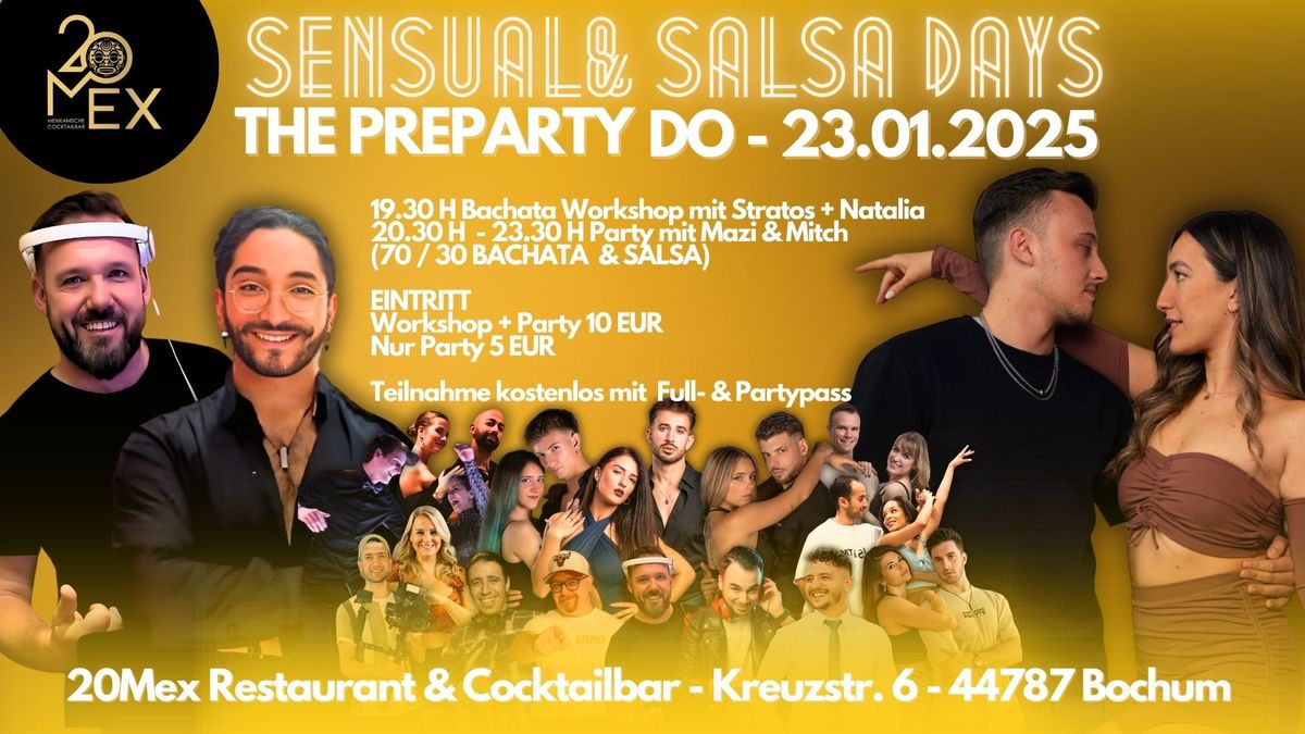 SENSUAL & SALSA DAYS THE PREPARTY