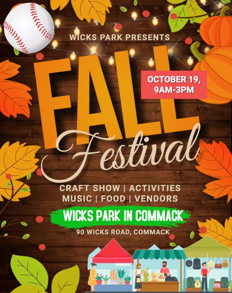 Family Fun Day Fall Fesitival @ Wicks Park!