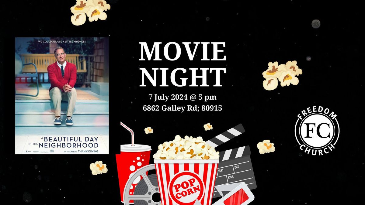 July Movie Night - A Beautiful Day in the Neighborhood