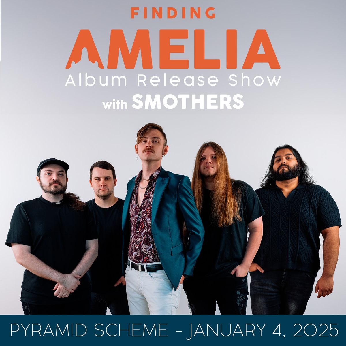 Finding Amelia (Album Release) + Smothers | Pyramid Scheme 1\/4