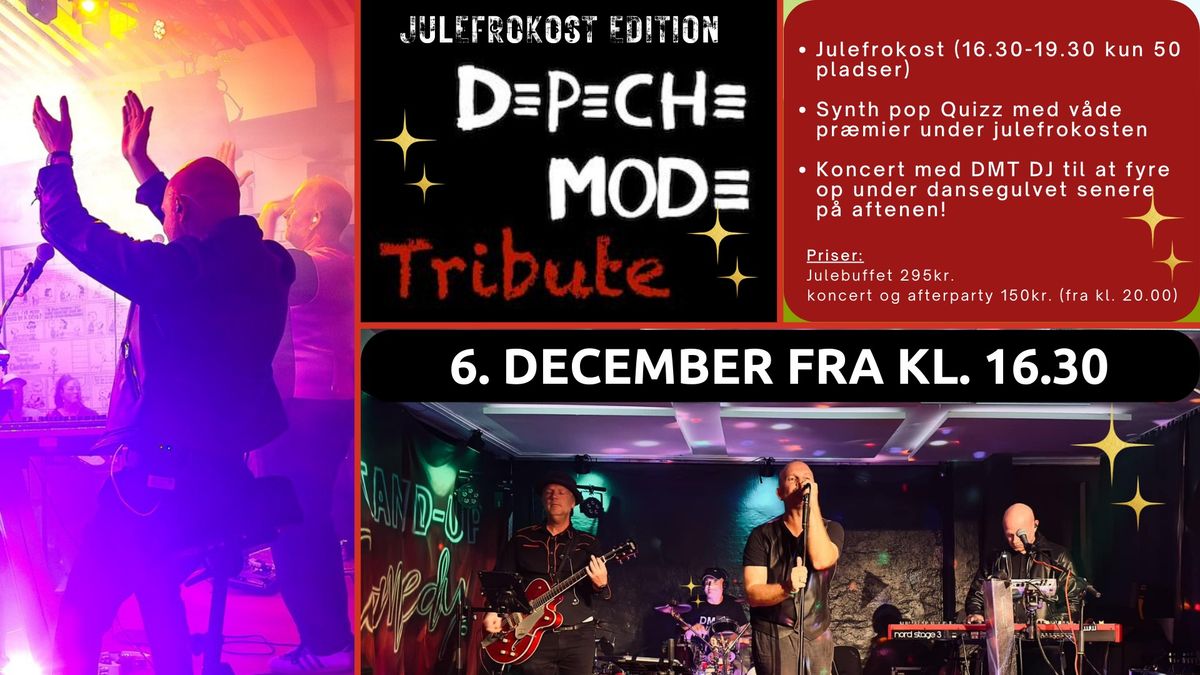 Depeche Mode Tribute - Koncert & afterparty