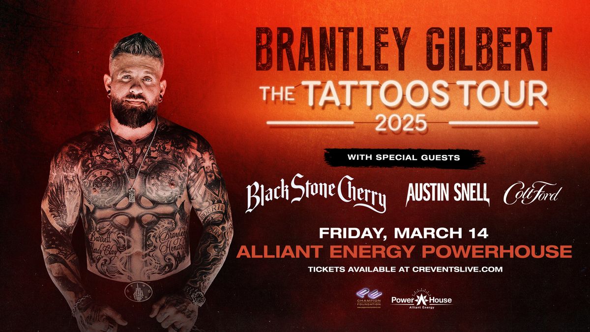 Brantley Gilbert The Tattoos Tour 2025