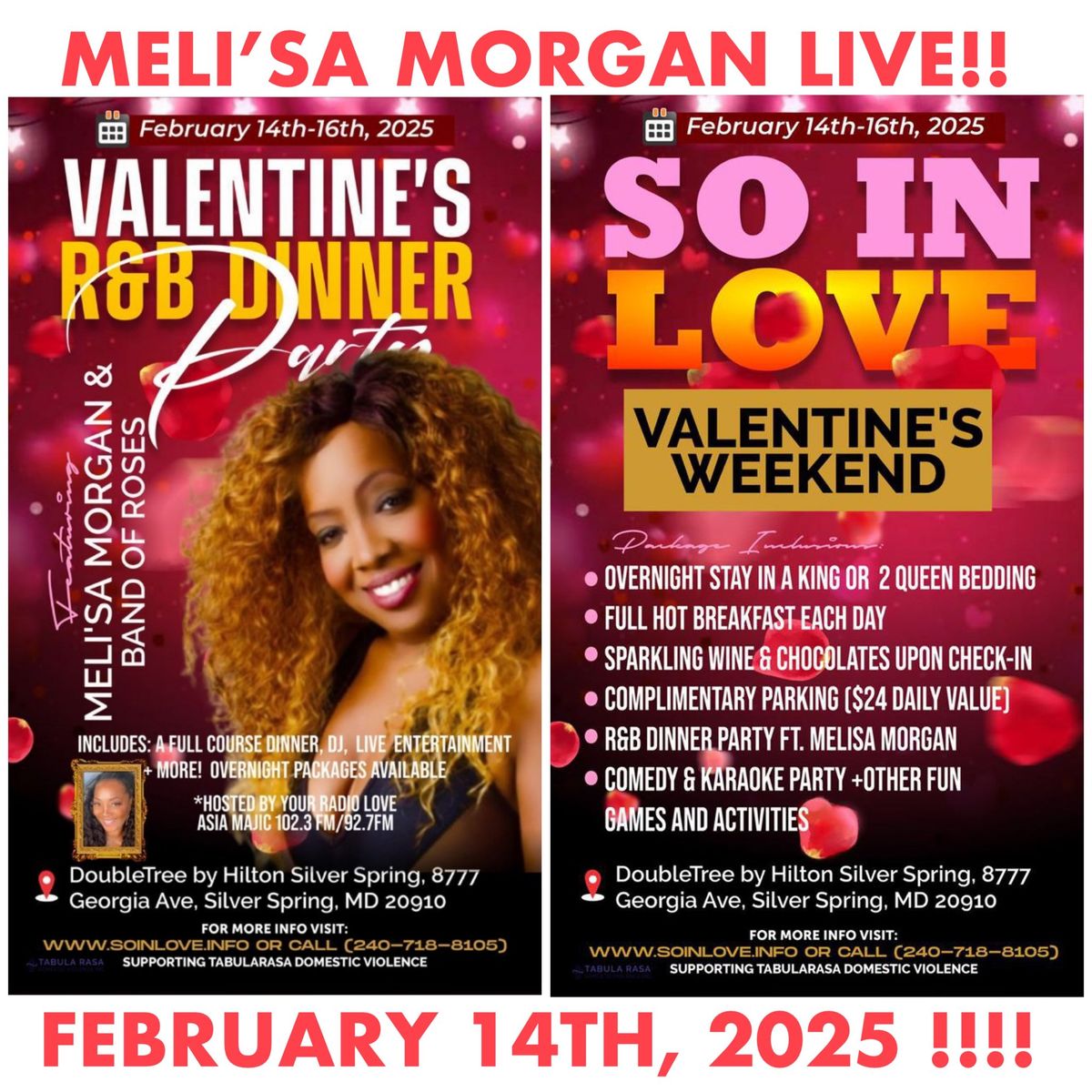 VALENTINE\u2019S R&B DINNER WEEKEND!!! 