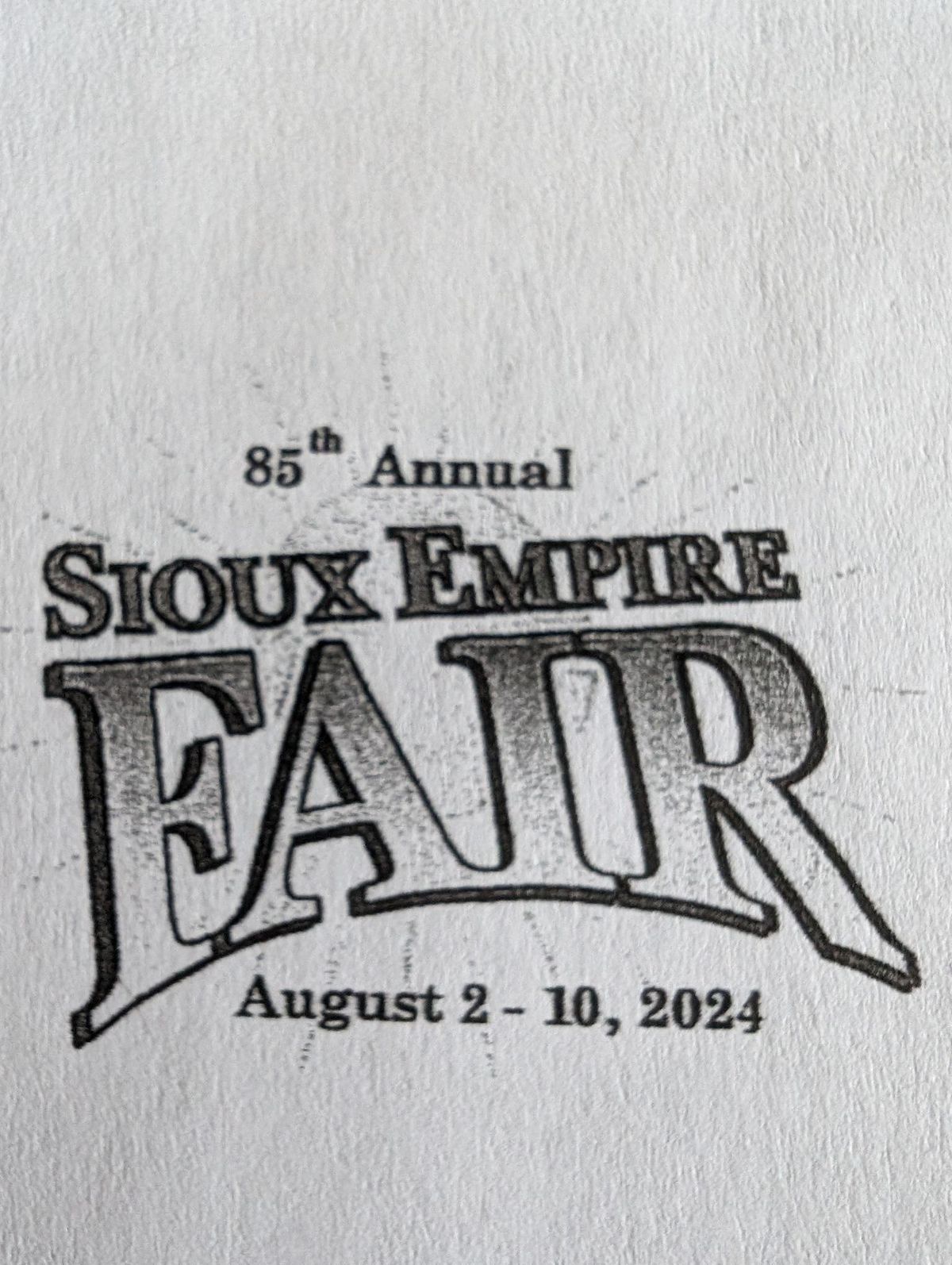 COS Booth - Sioux Empire Fair