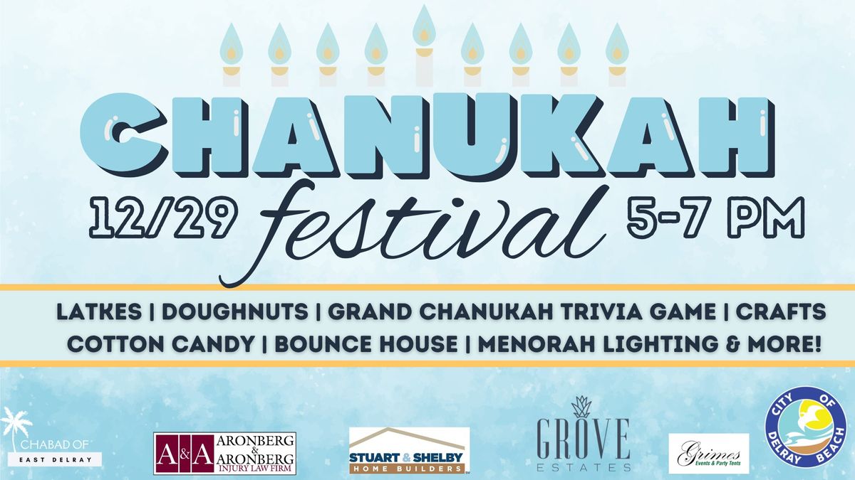 Grand Delray Beach Chanukah Festival