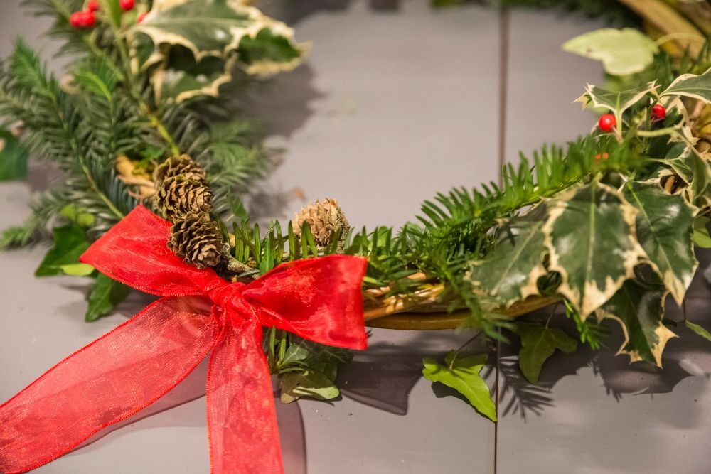 SOLD OUT - Christmas Wreath Making Workshop