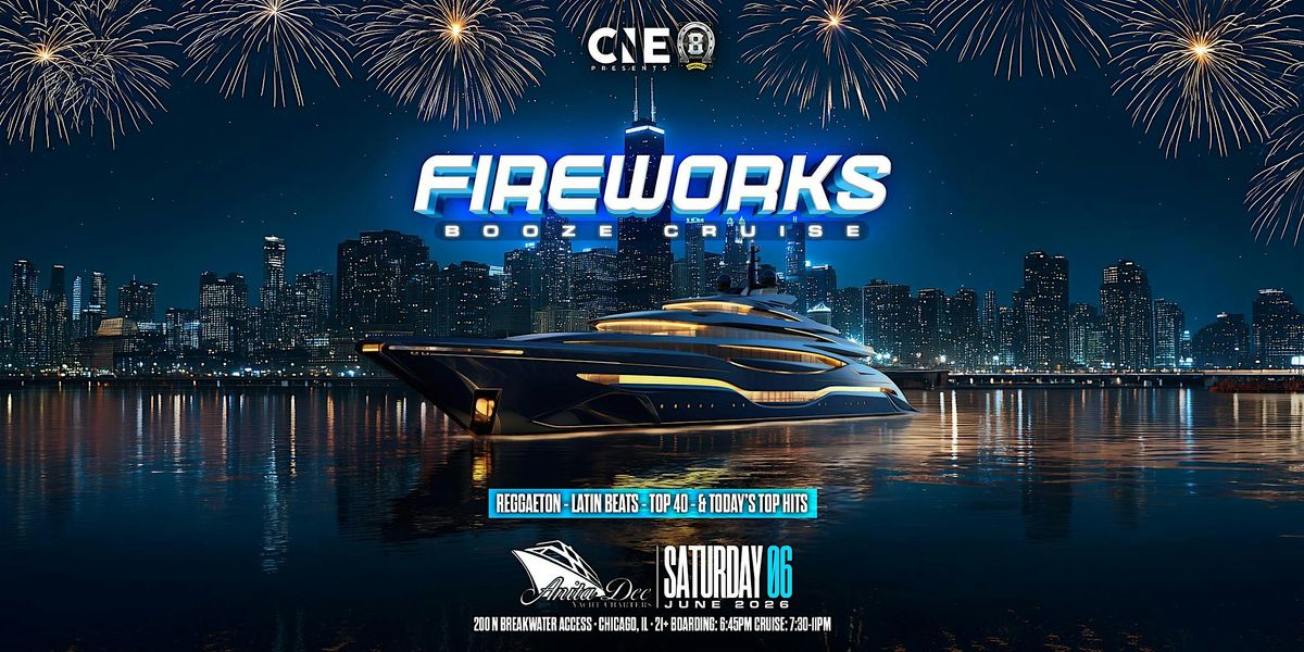 Reggaeton Fireworks Booze Cruise