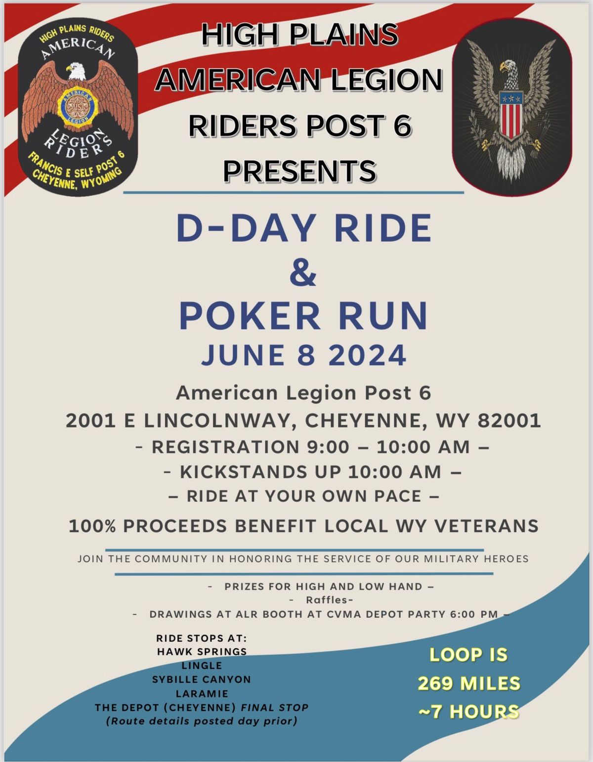 D-DAY RIDE AND POKER RUN