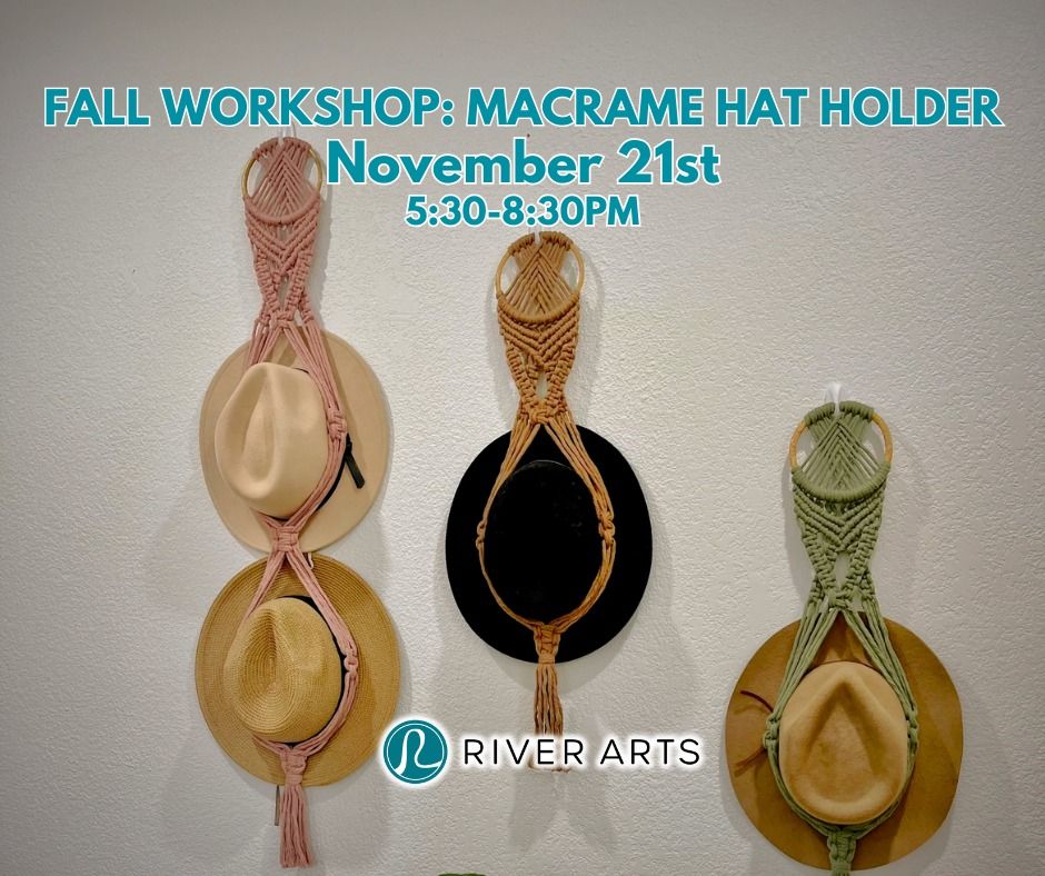 Workshop | Macrame Hat Holder