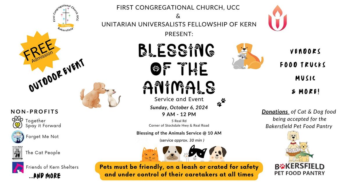 Blessing of the Animals Service and Event