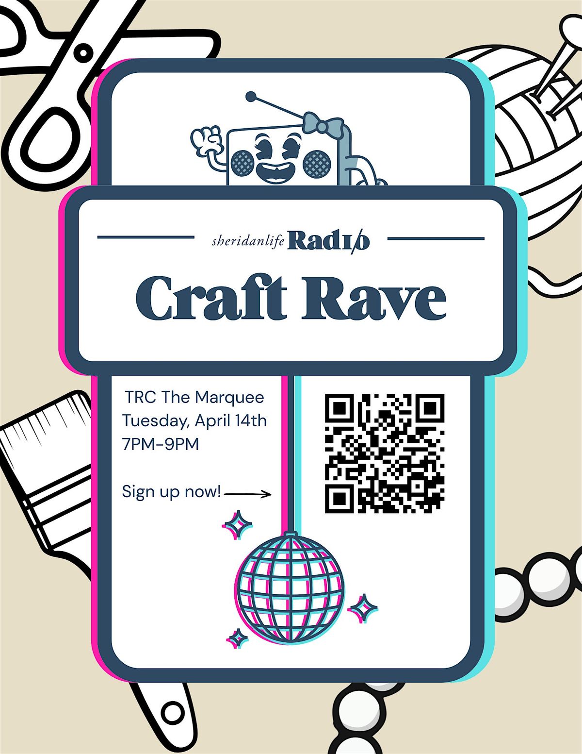 Craft Rave SLR CRAFT RAVE, Sheridan College Trafalgar Campus, Oakville, 14 April 2026