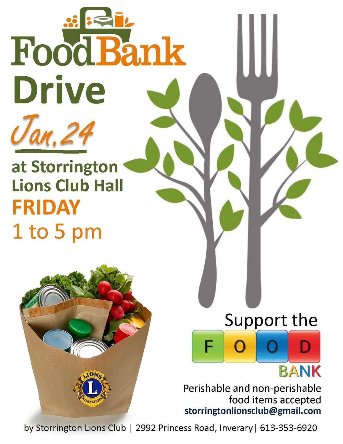 Community Food Bank Drive