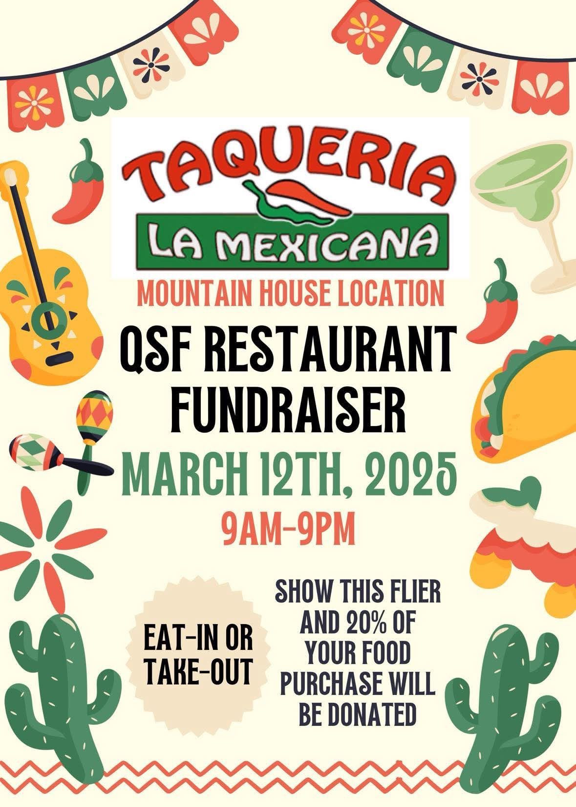 QSF Restaurant Night with MH Taqueria La Mexicana