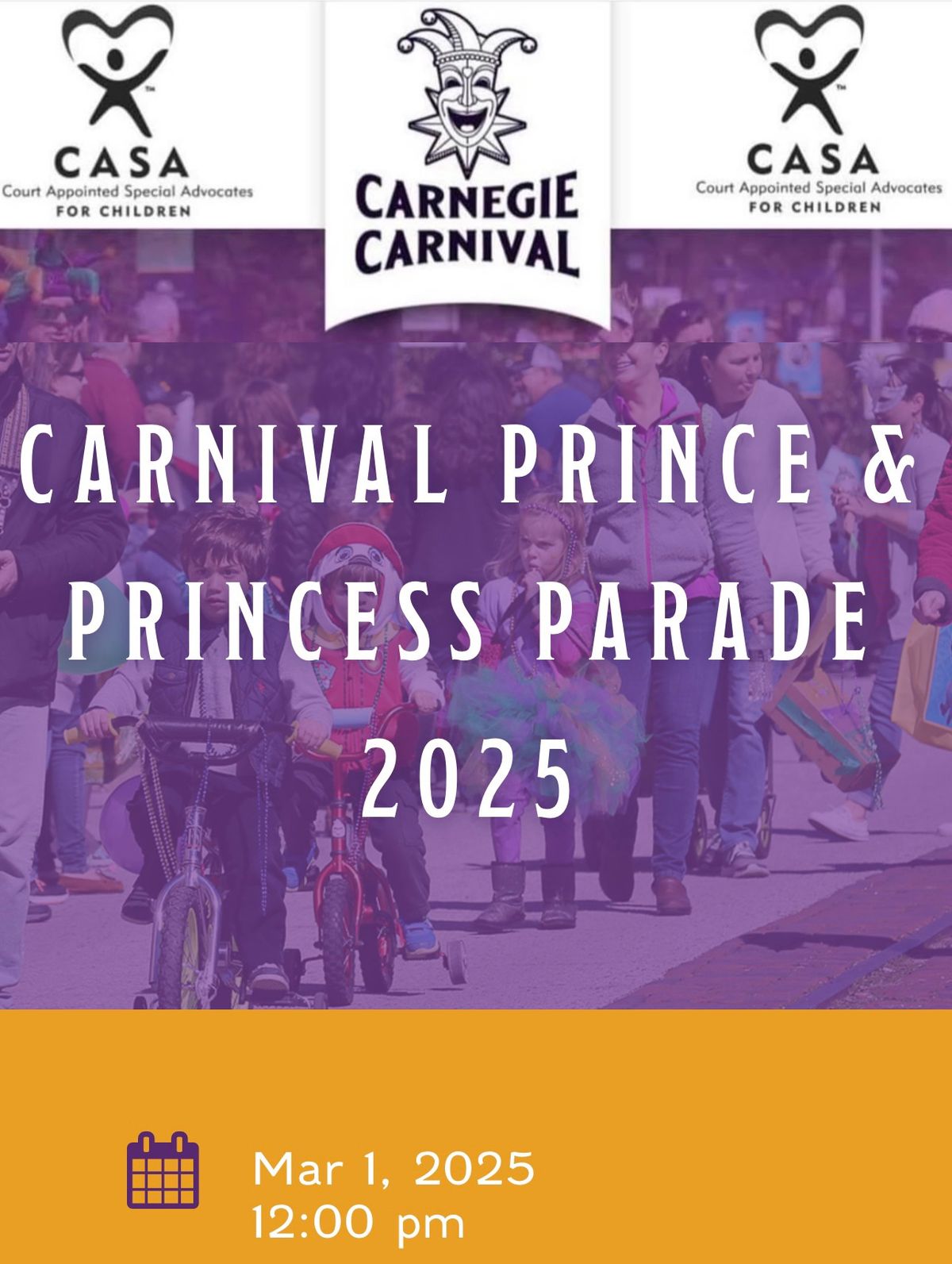 CASA & Carnegie Prince and Princess Children\u2019s Parade