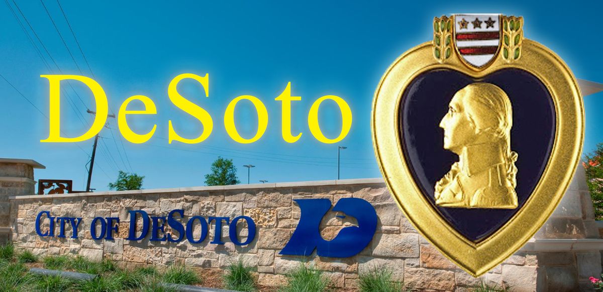 City of DeSoto TX - Designation as a Purple Heart City