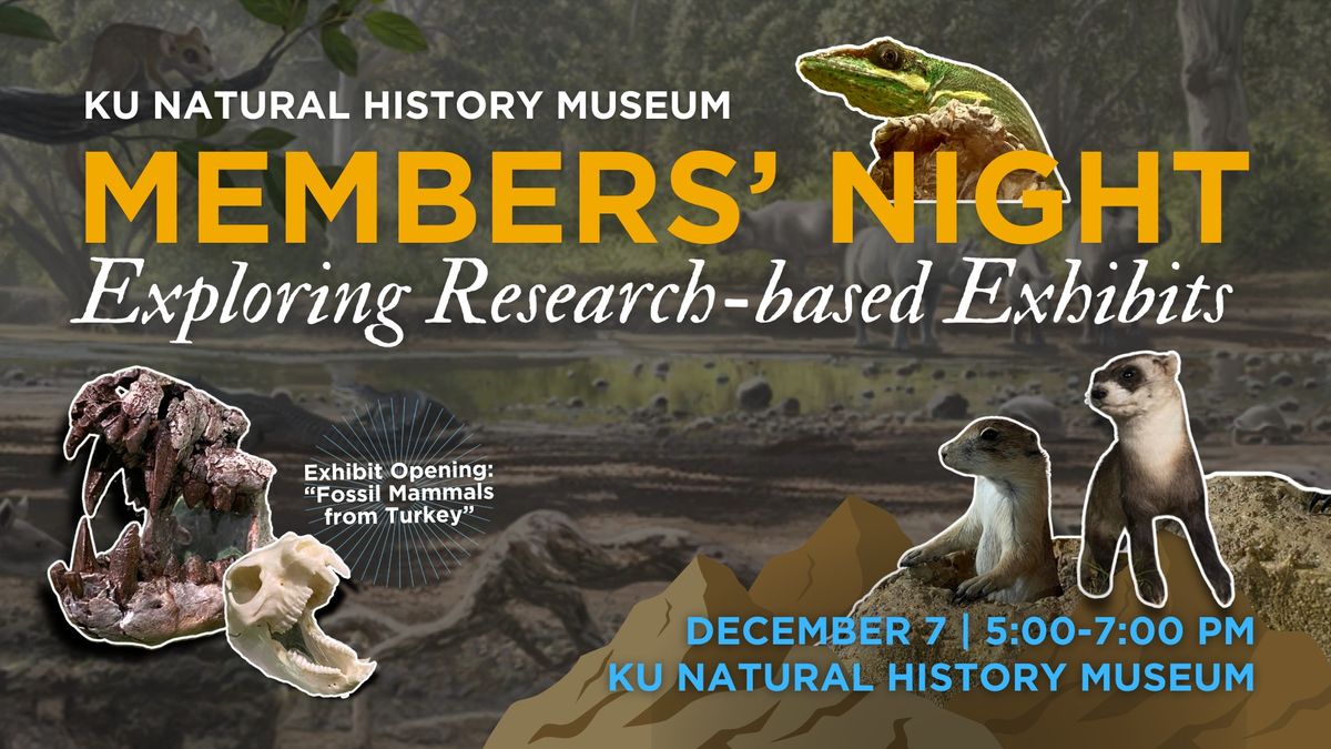 Members' Night: Exploring Research-based Exhibits