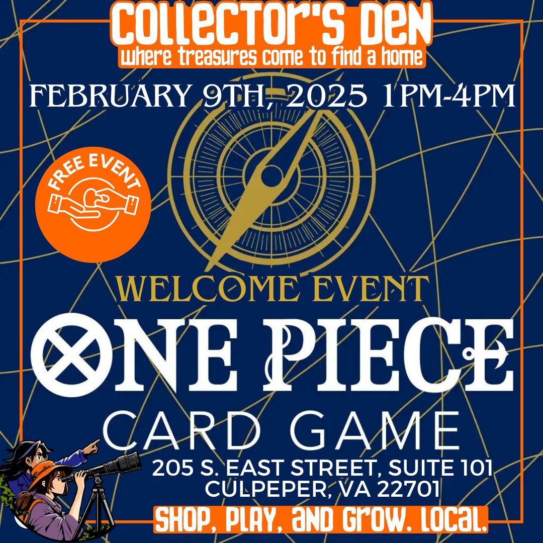 Welcome Event One Piece @Collector's Den 