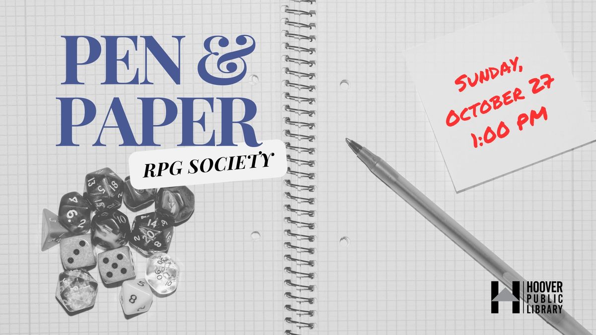 Pen & Paper RPG Society