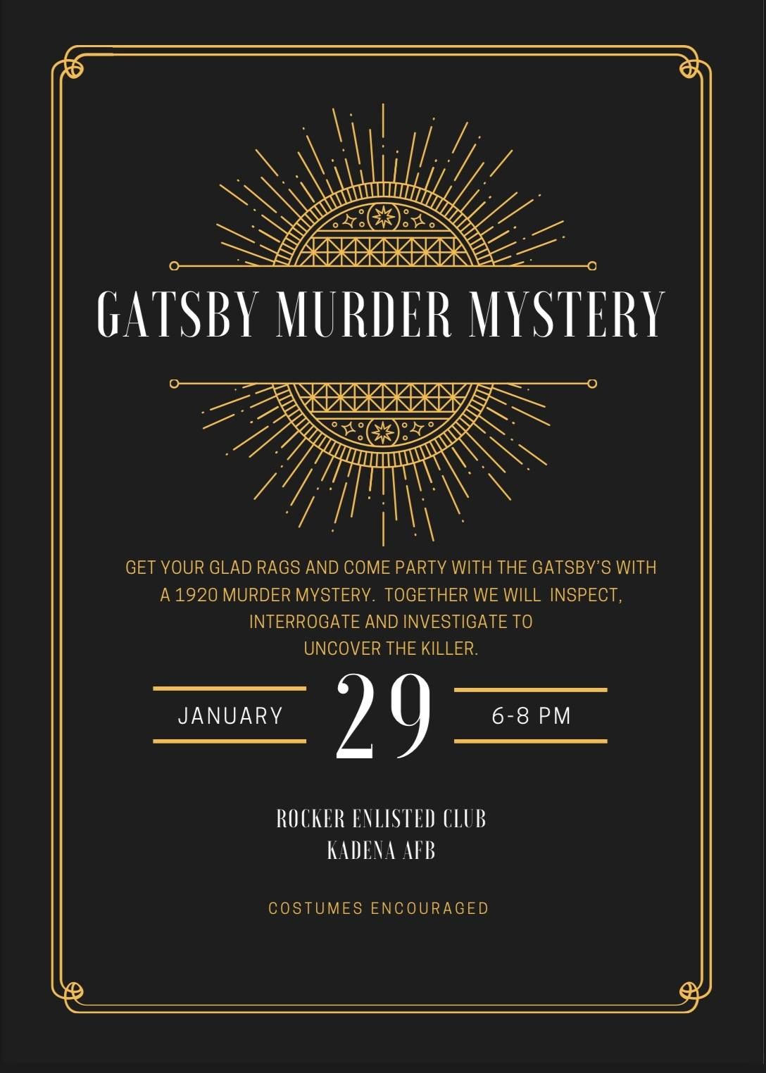 Gatsby Murder Mystery 