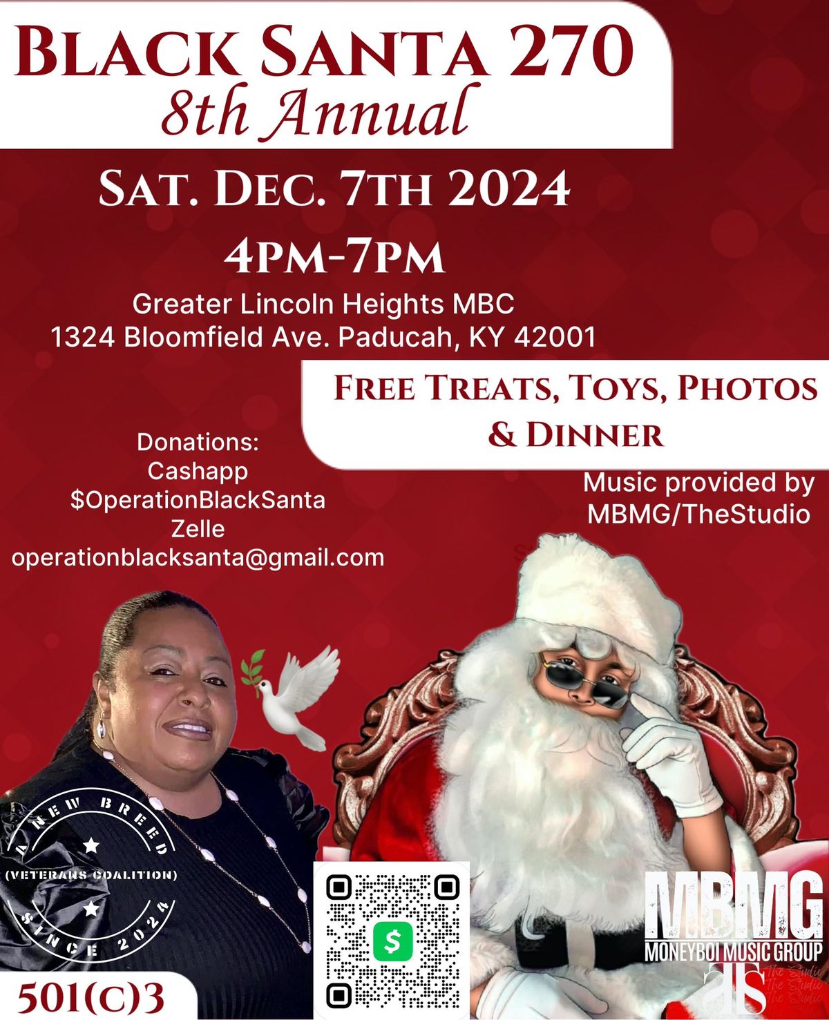 Black Santa 270 8th Annual