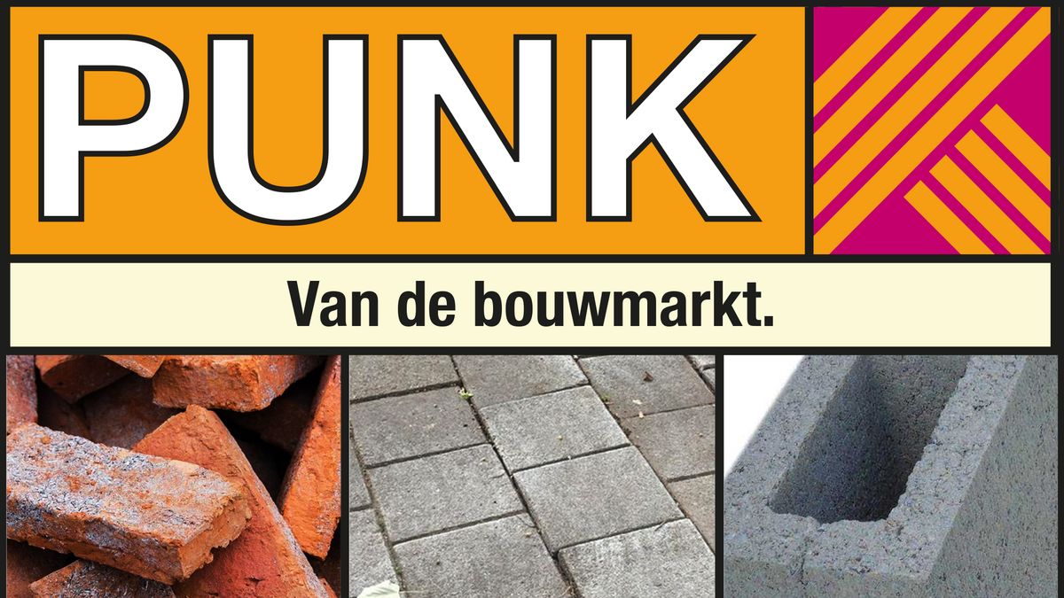 DE STOEPTEGELS + BETONBLOK + BAKSTEEN + DJ DUIMSTOK = PUNK Van De Bouwmarkt