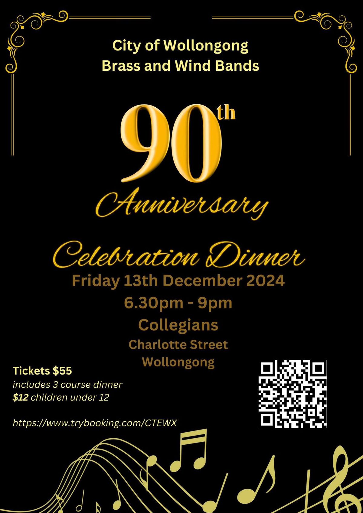 90th Anniversary Celebration Dinner