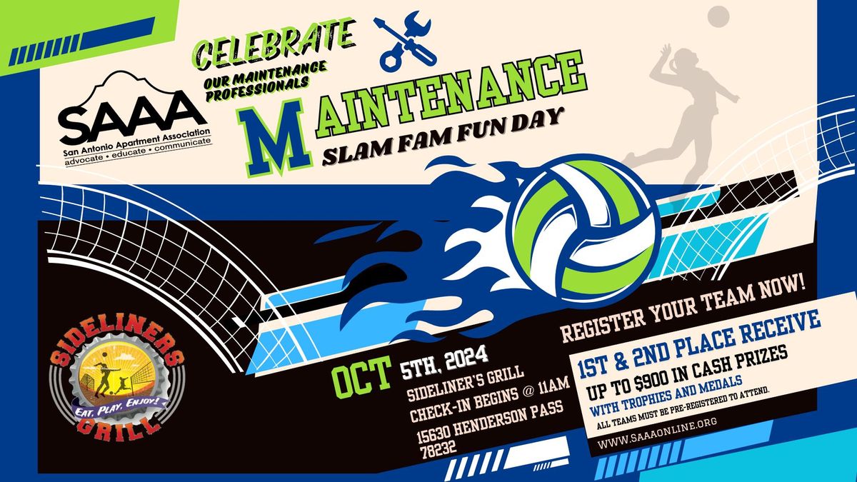 SAAA 2024 Maintenance Slam Fam Fun Day