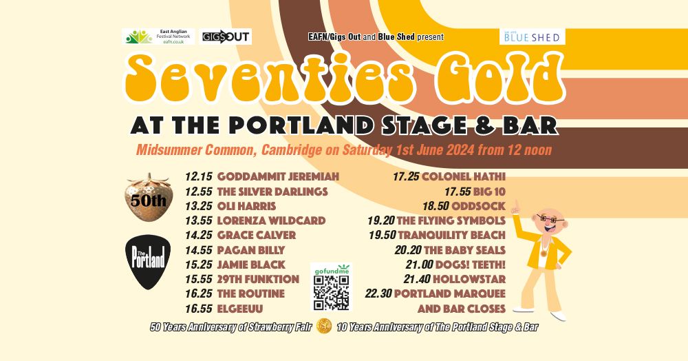 70's Gold at the Portland Stage & Bar, Strawberry Fair 2024
