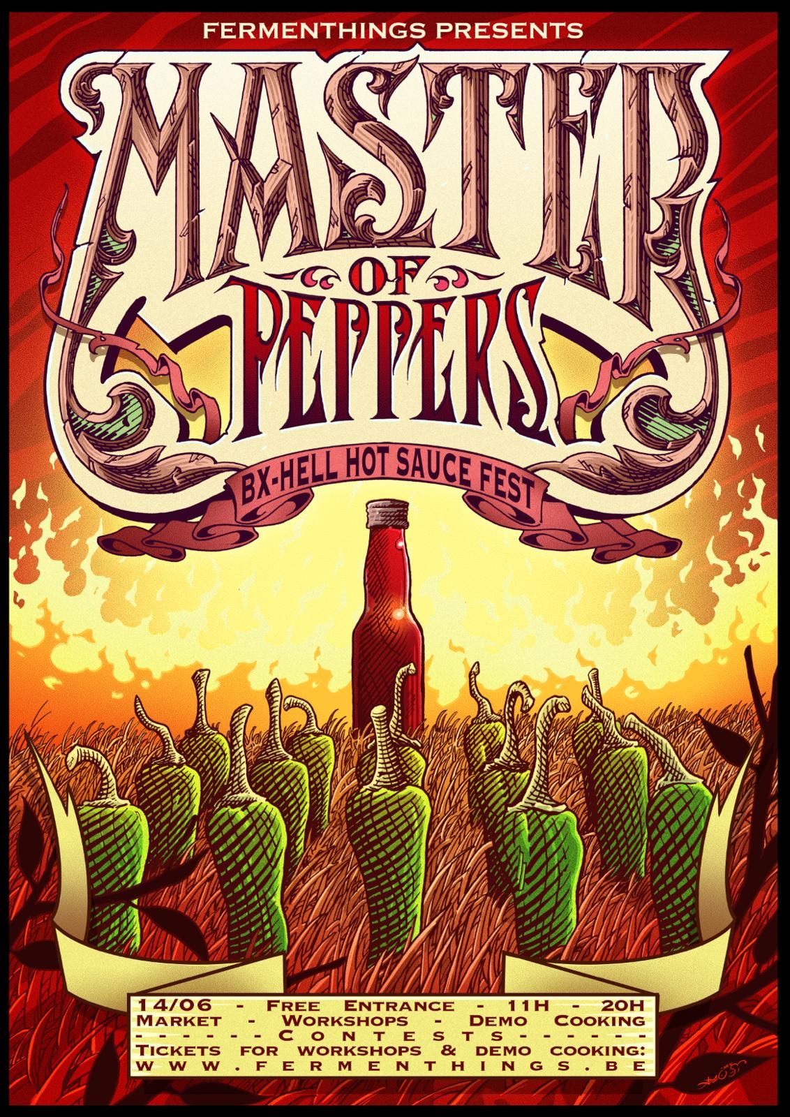 Master Of Peppers \u2013 BxHell first Hot Sauce and Pepper Festival