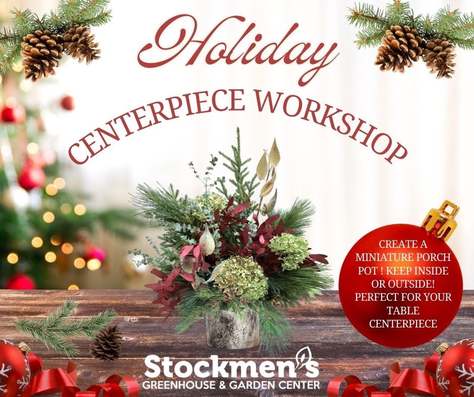 Holiday Centerpiece Workshop