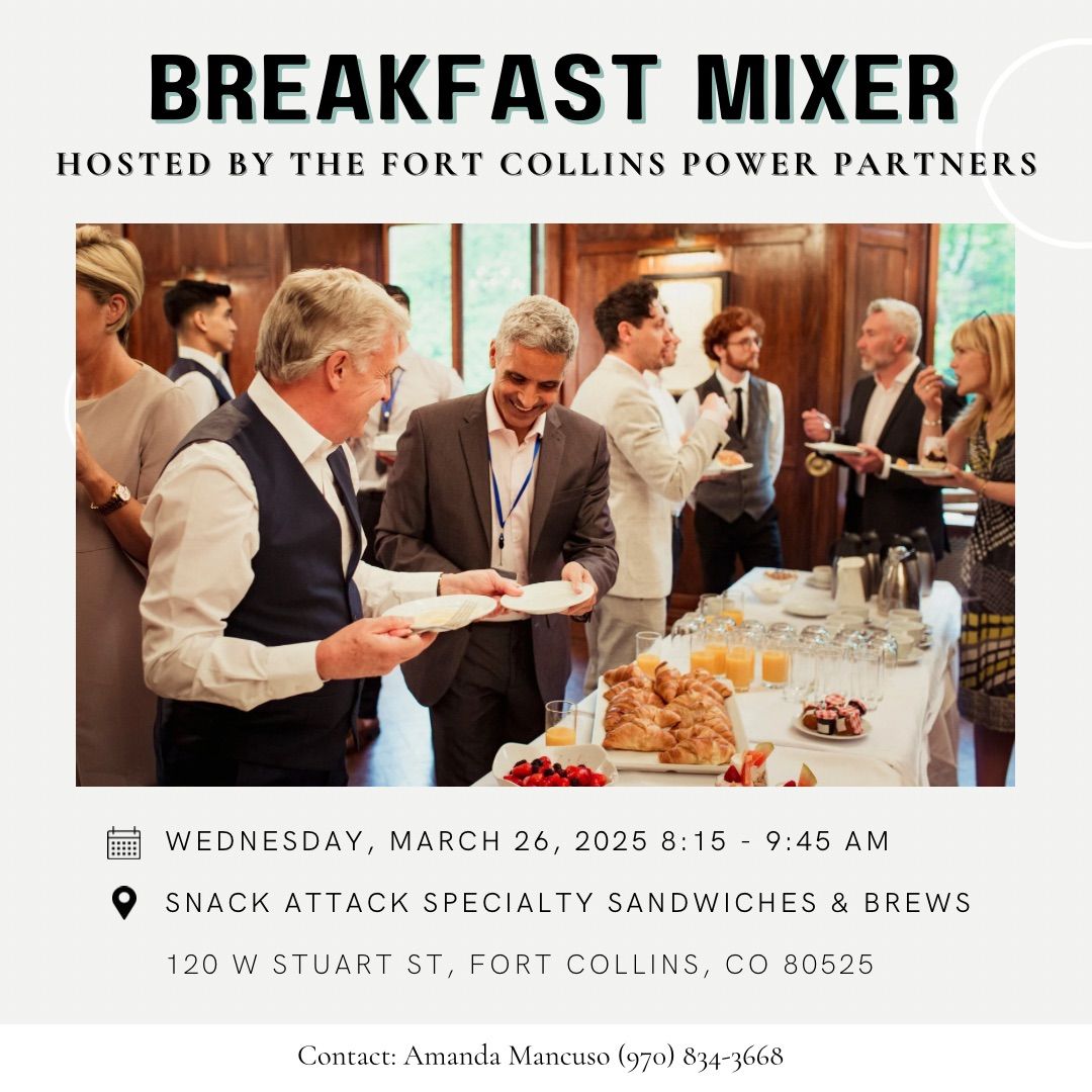 Fort Collins Power Partners - Breakfast Mixer