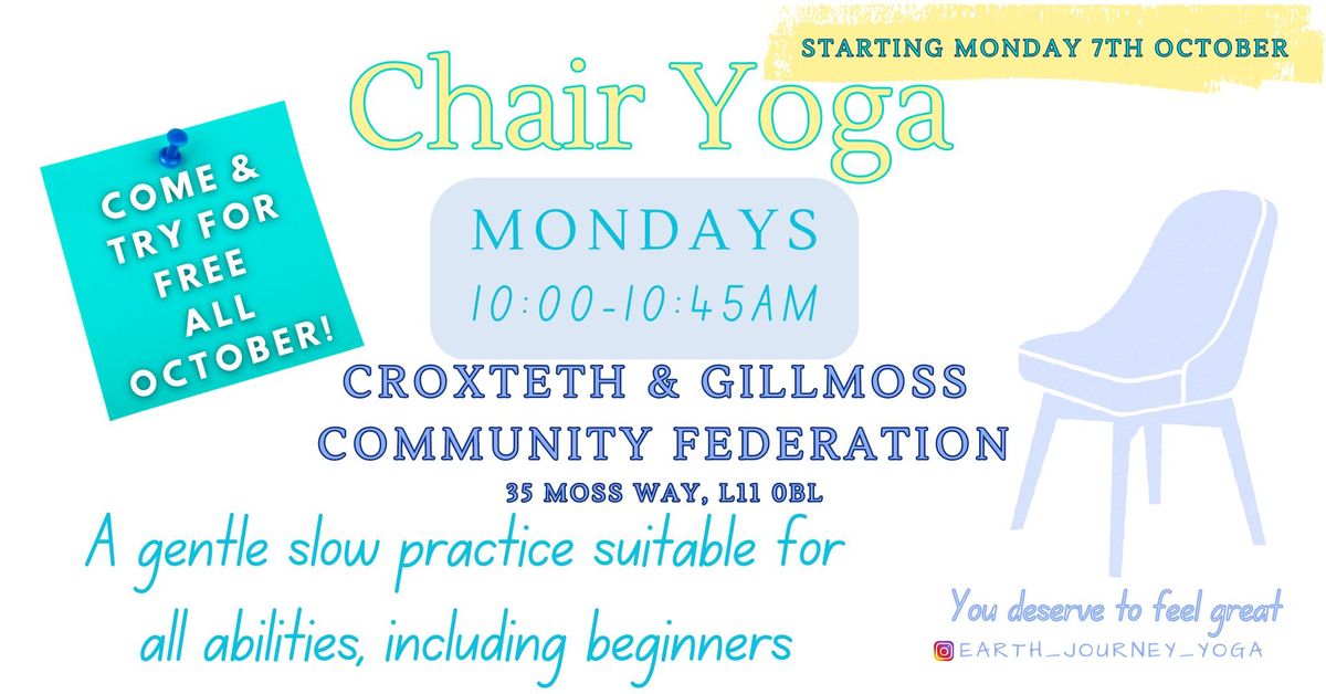 Chair Yoga for all - Croxteth & Gillmoss Community Federation