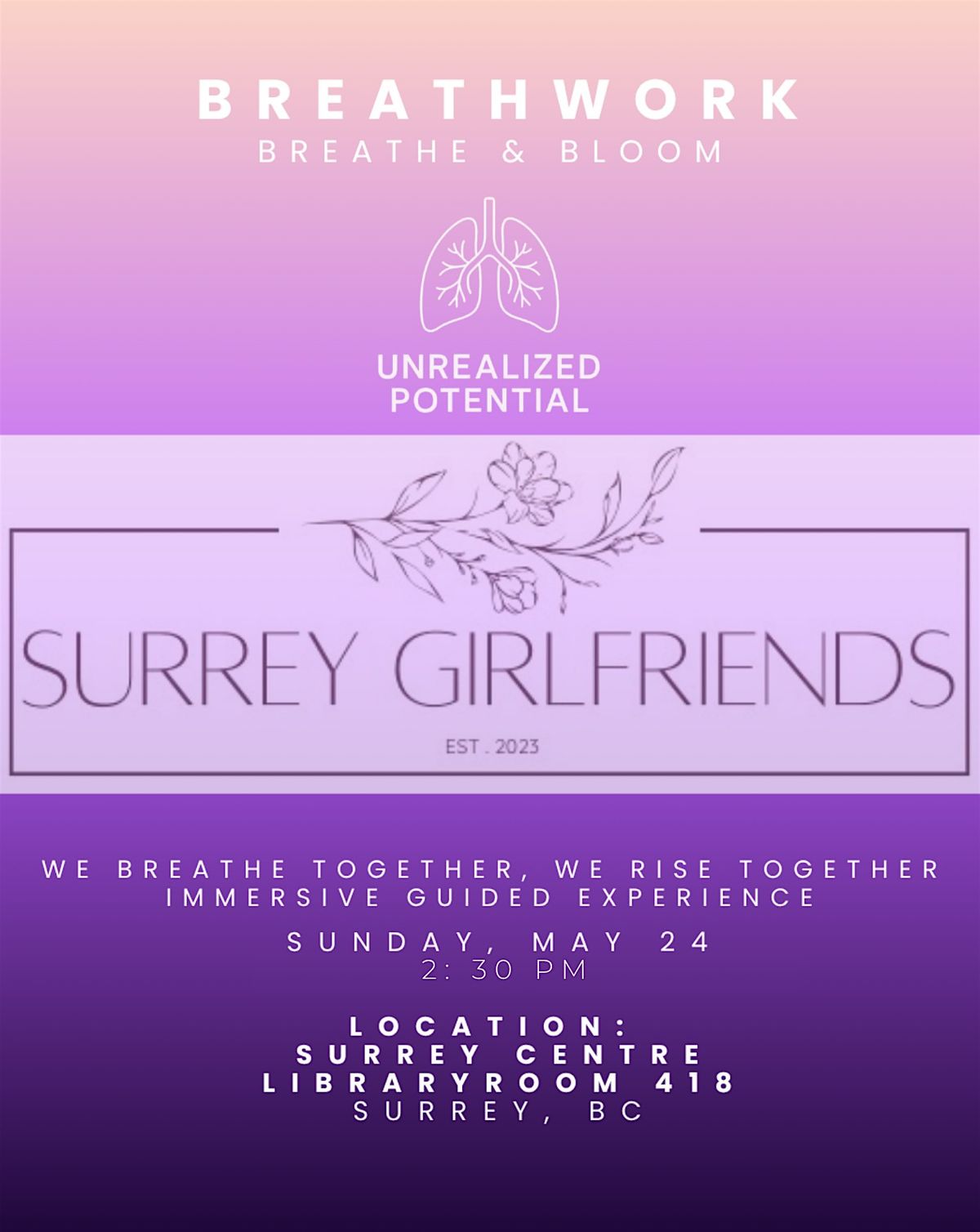 Immersive Breathwork Session: Breath & Bloom