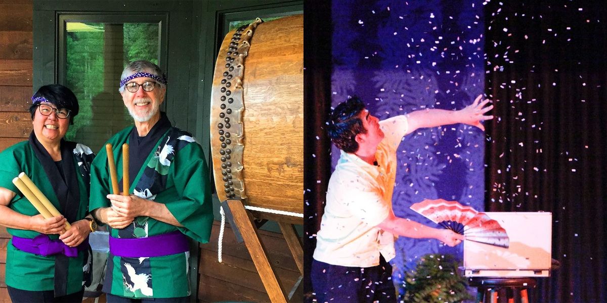 FREE SHOW: Japan Arts Day: Taiko with Toni and Lance + Yasu Ishida