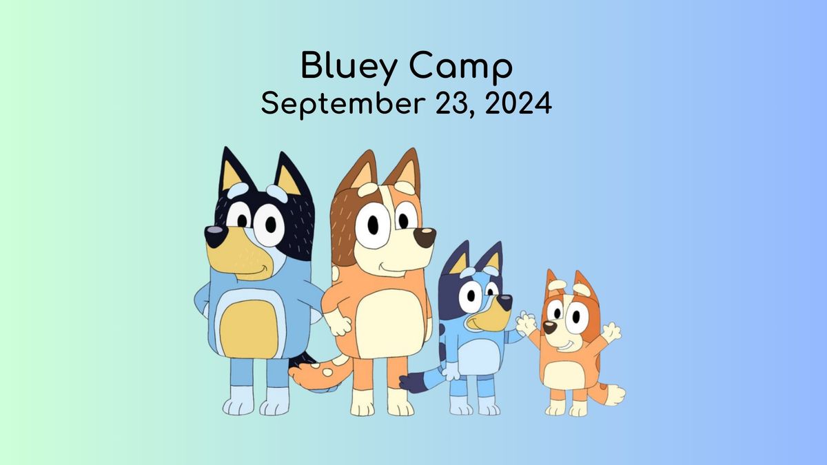 Bluey Camp