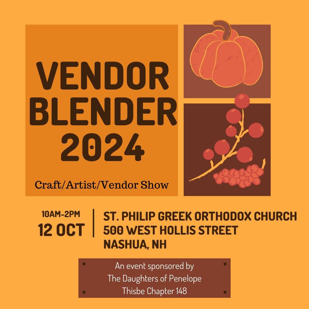 Vendor Blender 2024