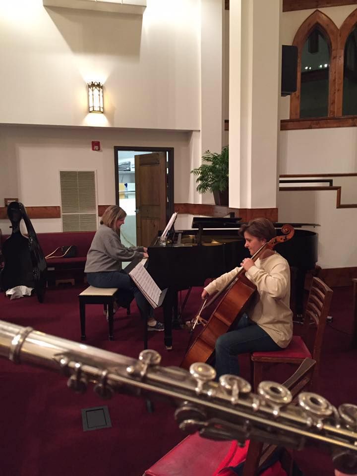 Three Friends Playing Works by Tom Febonio (With a World Premiere dedicated to Skye Pro Musica)