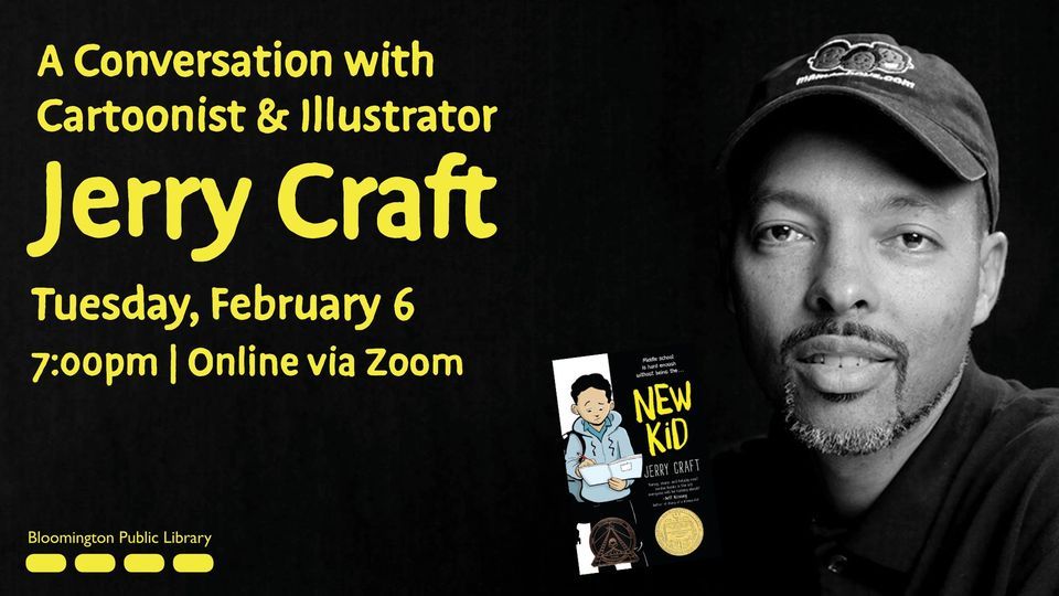 A Conversation with Jerry Craft - Author, Illustrator & Catroonist