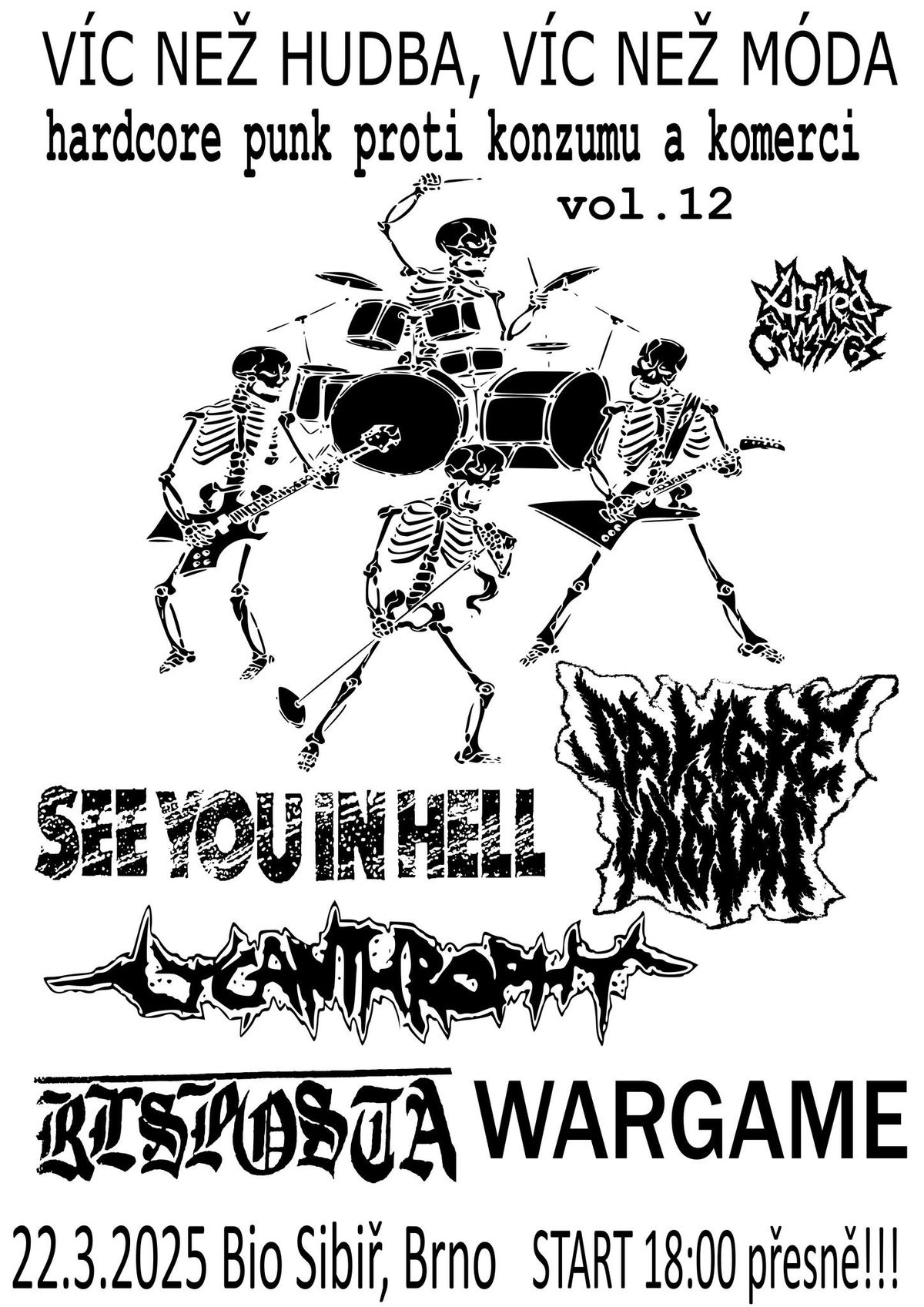 V\u00edc ne\u017e hudba, v\u00edc ne\u017e m\u00f3da - hardcore punk proti konzumu a komerci Vol. 12