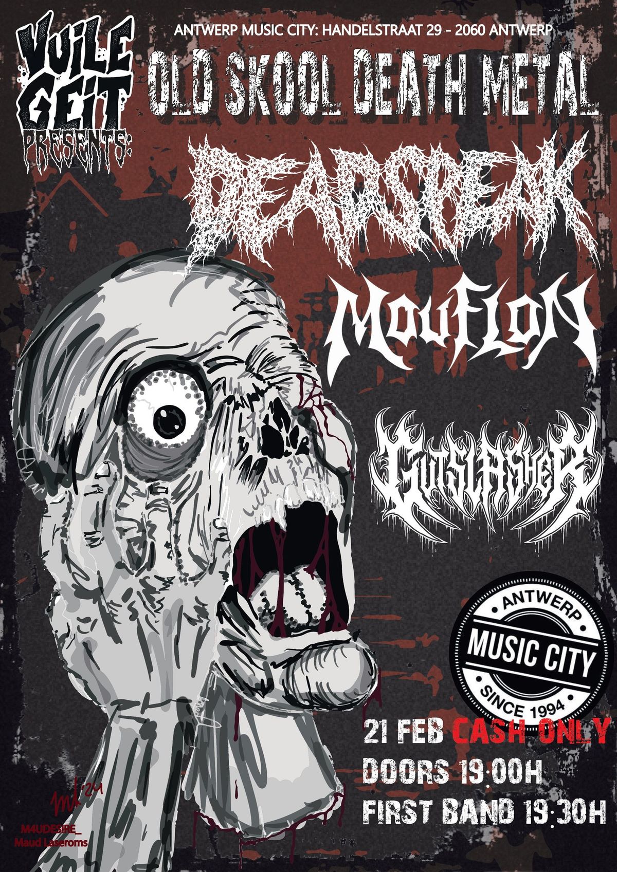 DEADSPEAK (NL) + MOUFLON (NL) + GUTSLASHER (NL)