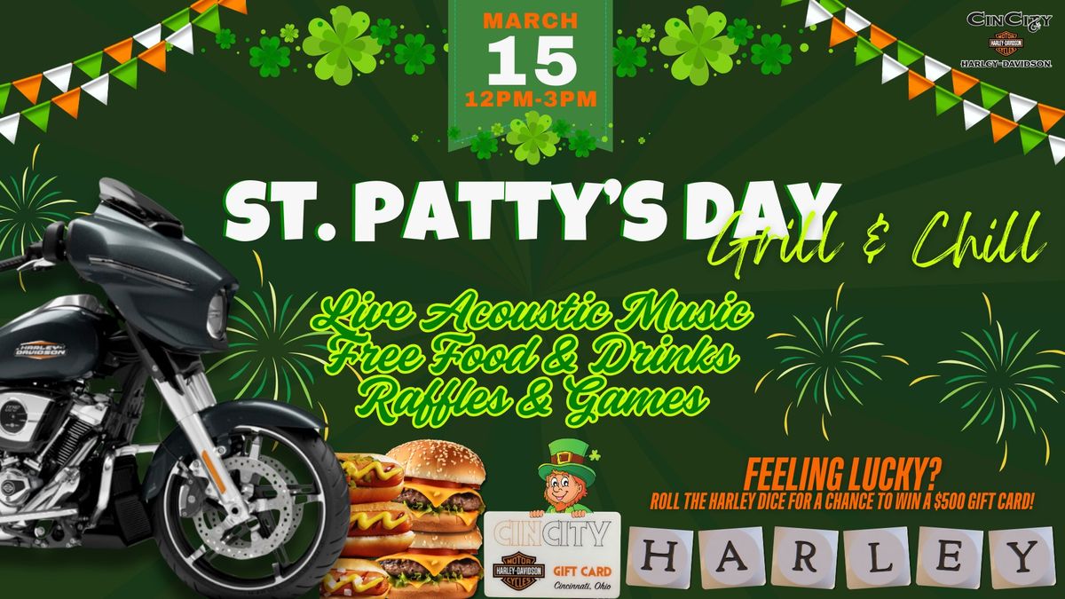 St. Patty's Day Grill & Chill \ud83c\udf40