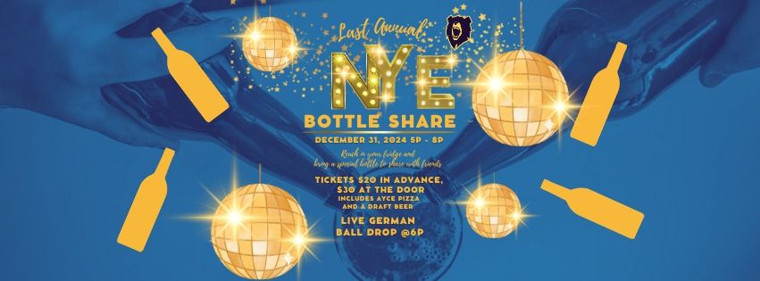 The Last Annual New Year's Eve BarrieHaus Bottle Share