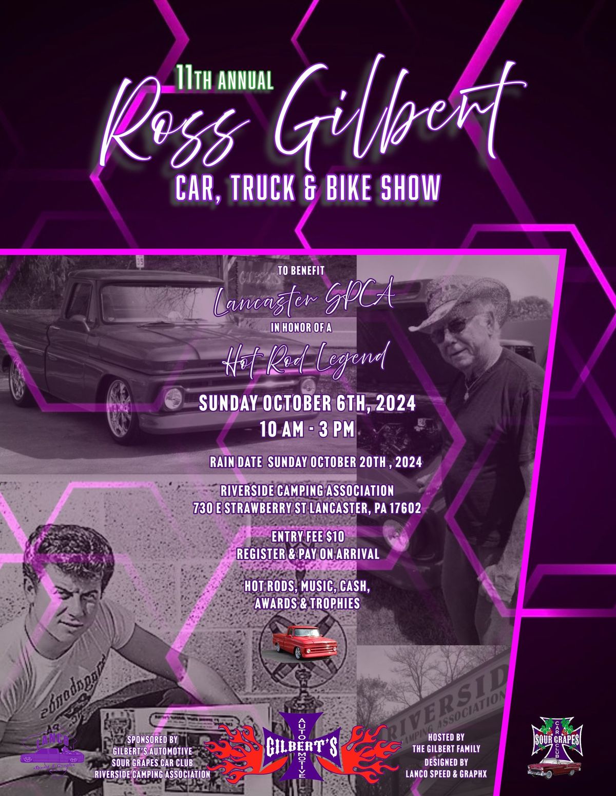 11th Annual Ross Gilbert Car, Truck & Bike Show