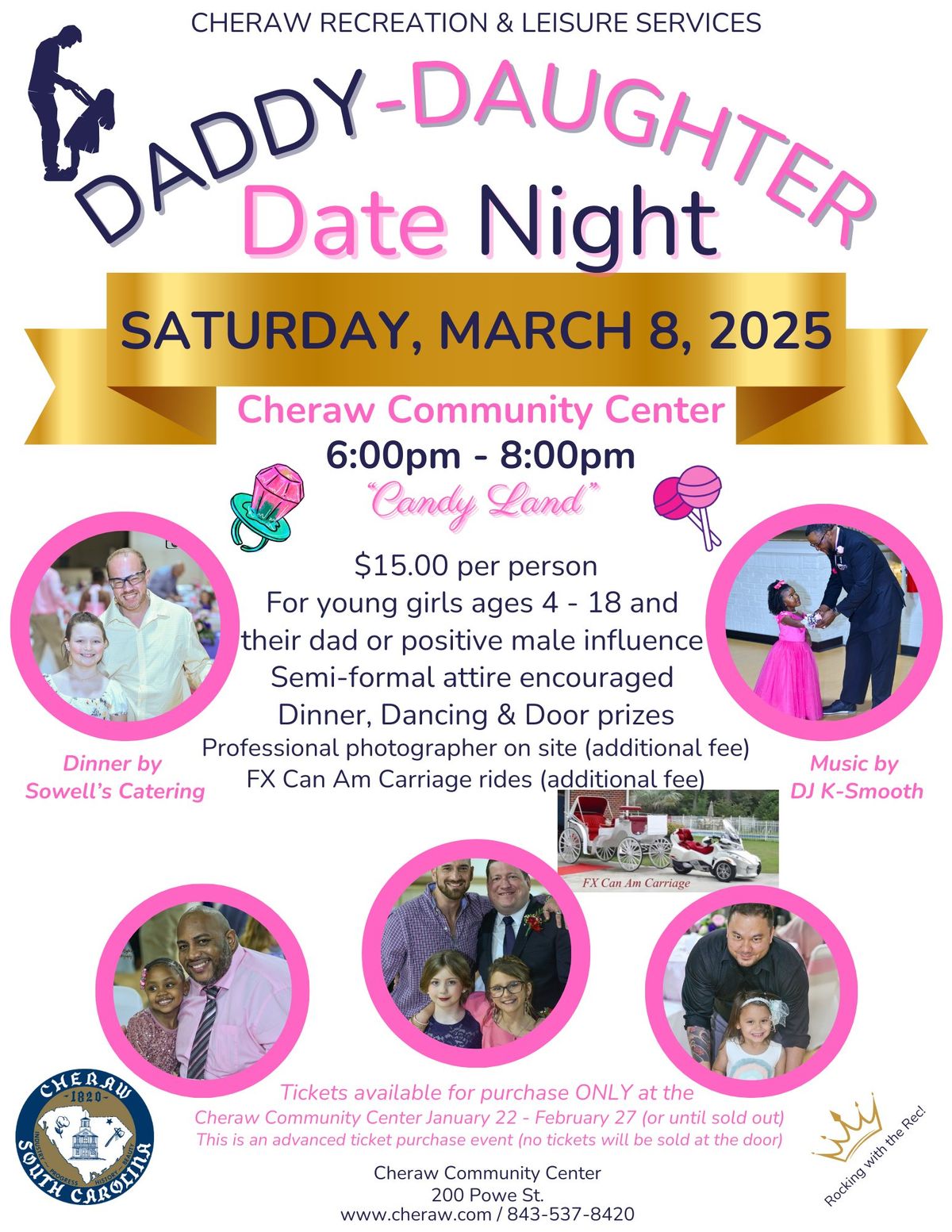 Cheraw Rec Daddy-Daughter Date Night